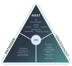 disease triangle of host pathogen environment